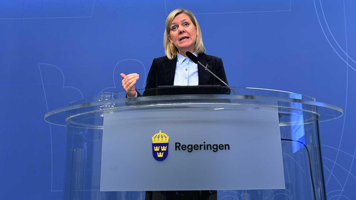 Finansminister Magdalena Andersson (S).