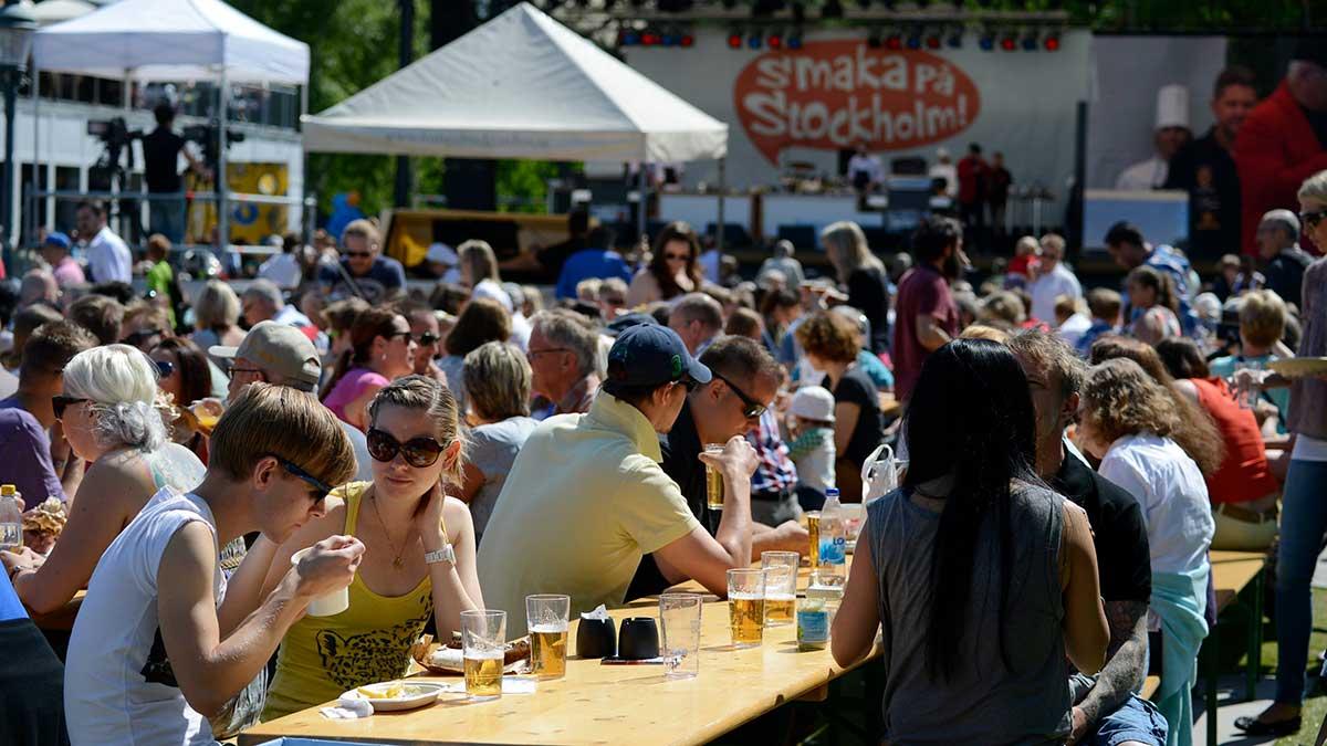 Stockholms gästas snart av stjärnkockar från hela världen. Smaka på Stockholm-bilden är tagen vid ett tidigare tillfälle. (Foto: TT)