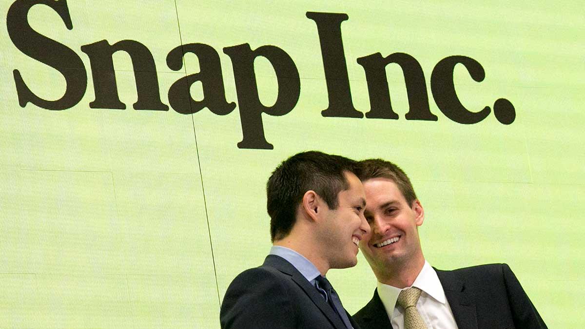 Snap stod för en rejäl comeback under onsdagen efter att sent kvällen innan presenterat bättre siffror än väntat för det fjärde kvartalet. (Foto: TT)