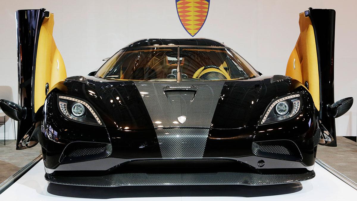 Koenigsegg toppar Richandrichers lista över dyraste sportbilarna på marknaden. (TT)