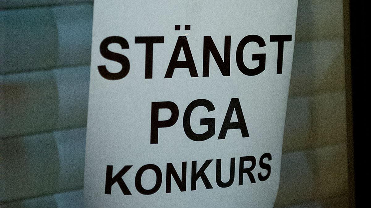Antalet konkurser ökade i Sverige på helåret 2017. Bedrägerifaktorn tros vara en stor orsak till utvecklingen. (Foto: TT)