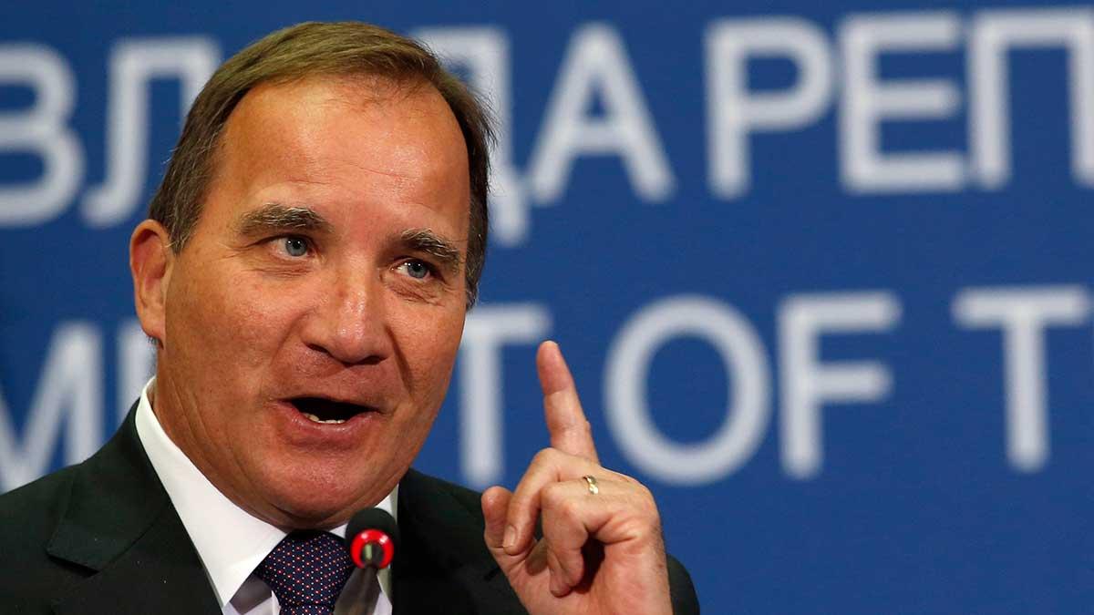 Statsminister Stefan Löfven (S) anses av en del vara slug som en orm. (TT)