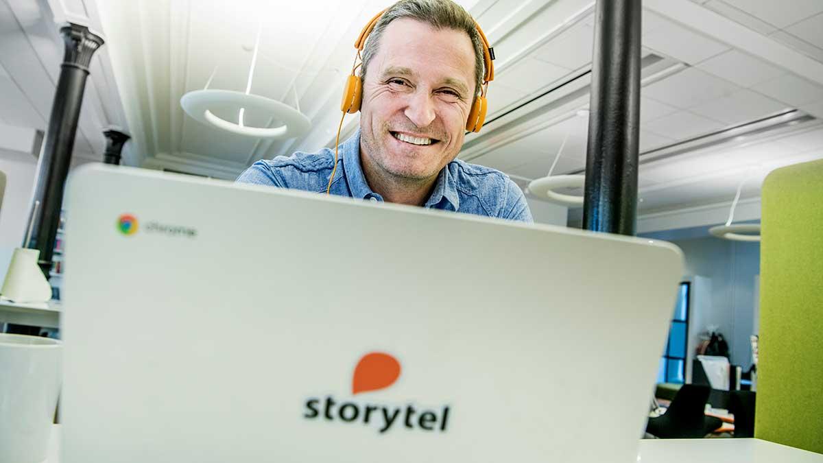 Storytels vd vd Jonas Tellander. (Foto: TT)