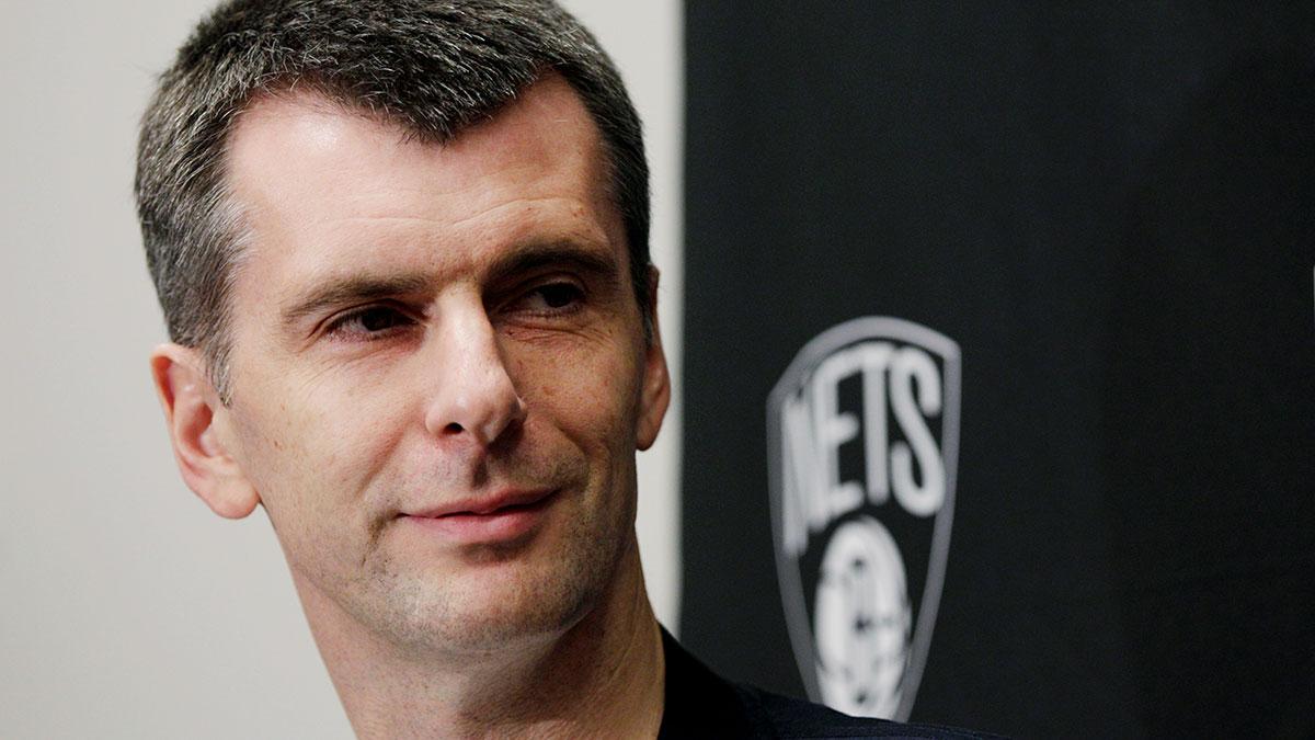 Nu säljer ryske miljardären Mikhail Prokhorov (bilden) Brooklyn Nets till Alibabas medgrundare. (Foto: TT)