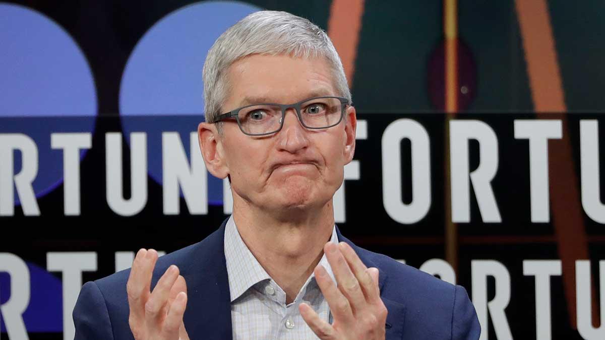 Applebossen Tim Cook. (Foto: TT)