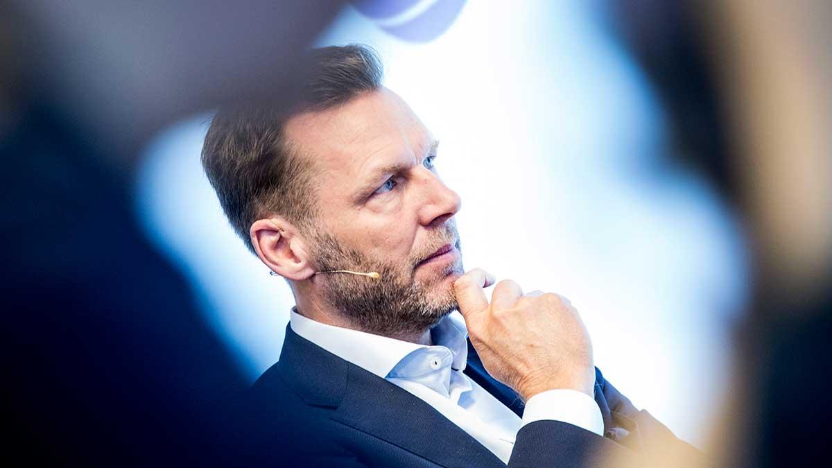 Teleoperatören Telias vd Johan Dennelind. (Foto: TT)