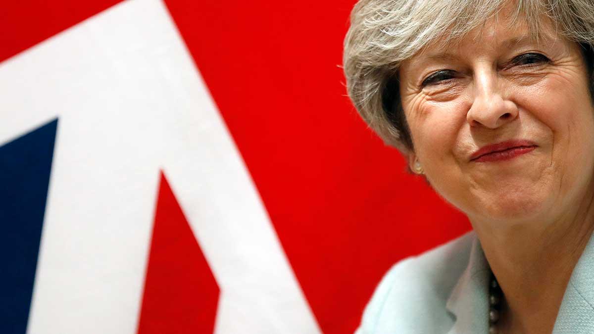 Storbritanniens premiärminister Theresa May. (Foto: TT)