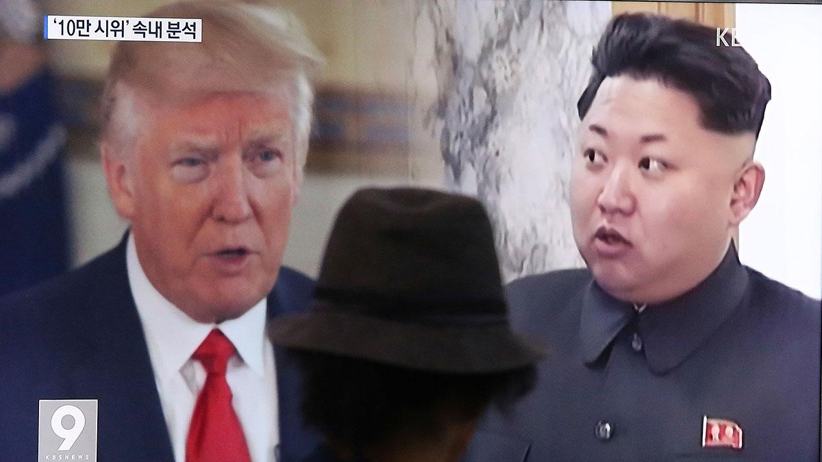 Spekulanterna återvänder nu till börsen; marknadsoron efter Donald Trumps och Kim Jong-uns skarpa utspel förra veckan har dämpats. (Foto: TT)