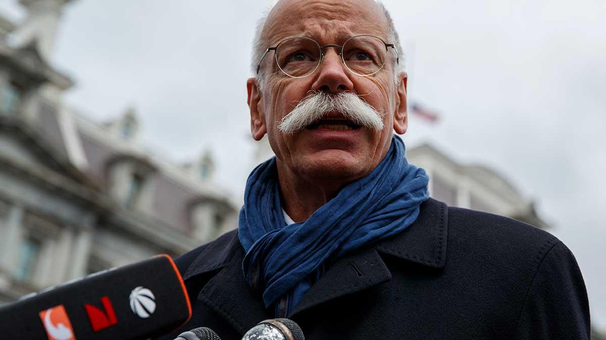 Daimlers styrelseordförande Dieter Zetsche. (Foto: TT)