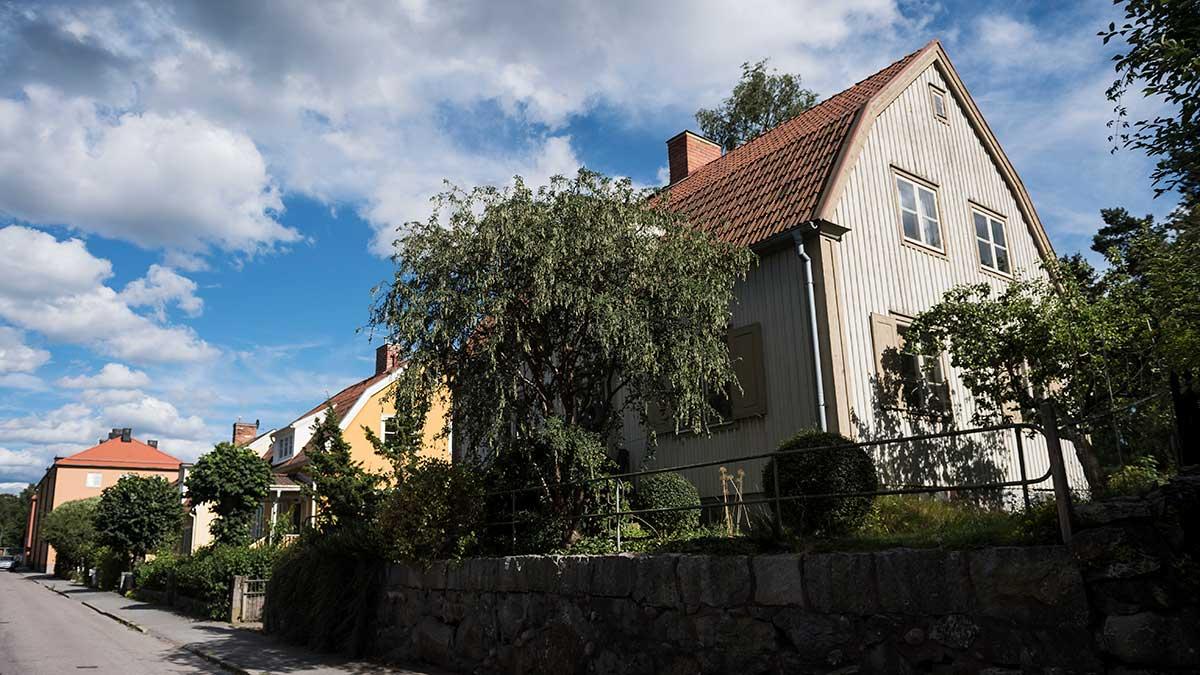Småhusförsäljningen stiger i landet. (Foto: TT)
