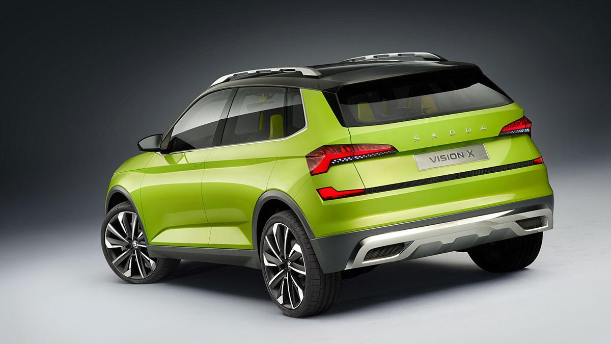 Skoda Vision X har tre drivsätt: bensin