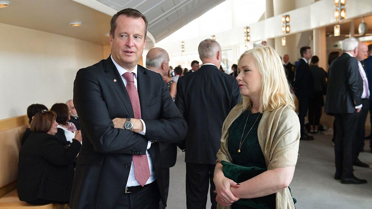 Anders Ygeman och Anna Johansson