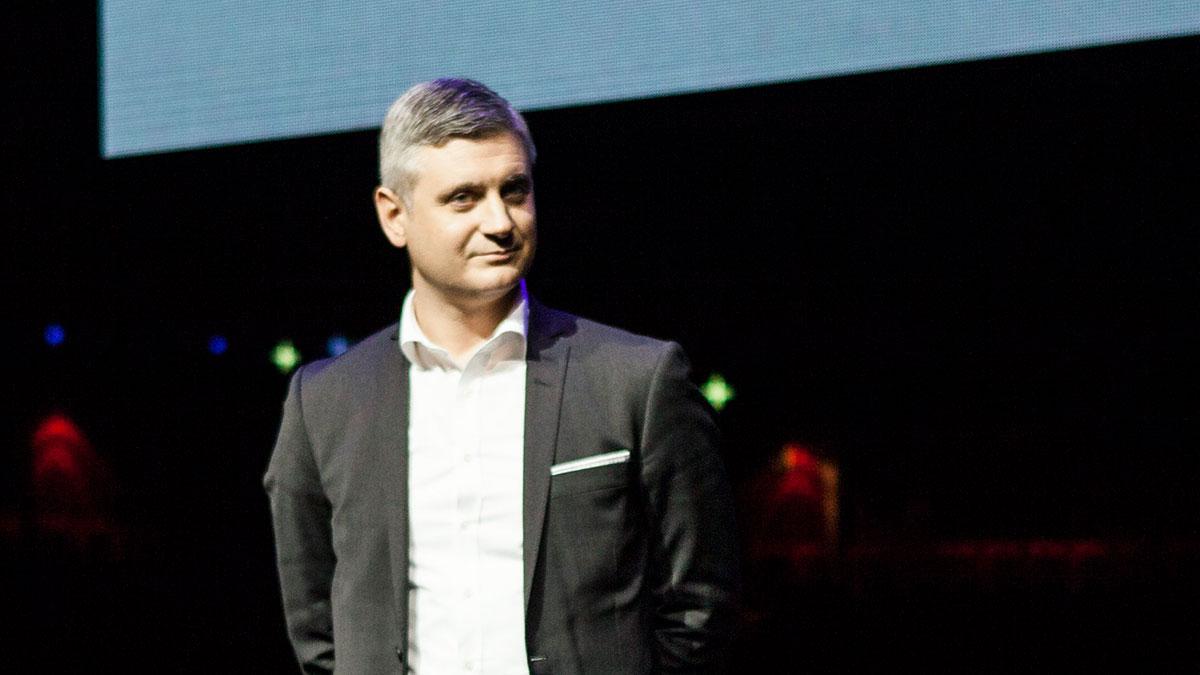 Robert Puskaric fick på måndagen beskedet att han får sparken som vd för Doro. (Foto: TT)