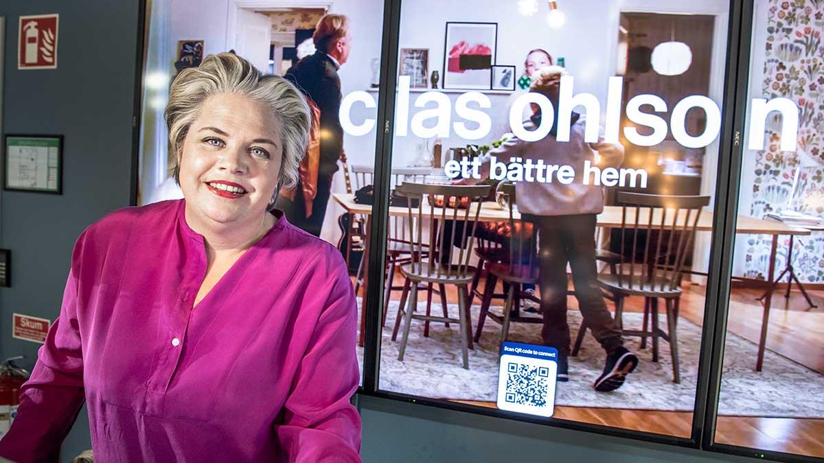 Lotta Lyrå lämnar Clas Ohlson för att bli vd för ett annat bolag i en annan bransch. (Foto: TT)