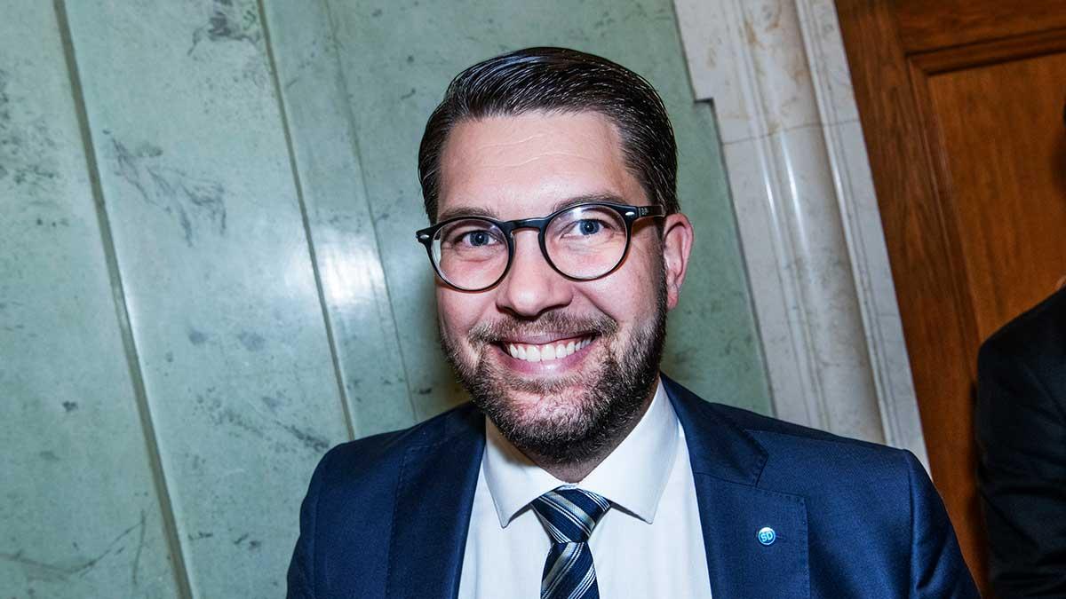 SD-ledaren Jimmie Åkesson. (Foto: TT)