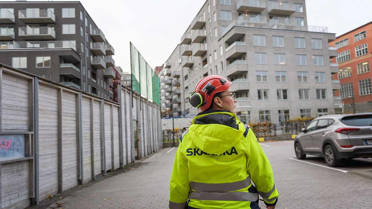 Skanska lockar fler kvinnor till branschen genom ett lärlingsprogram. (Foto: TT)