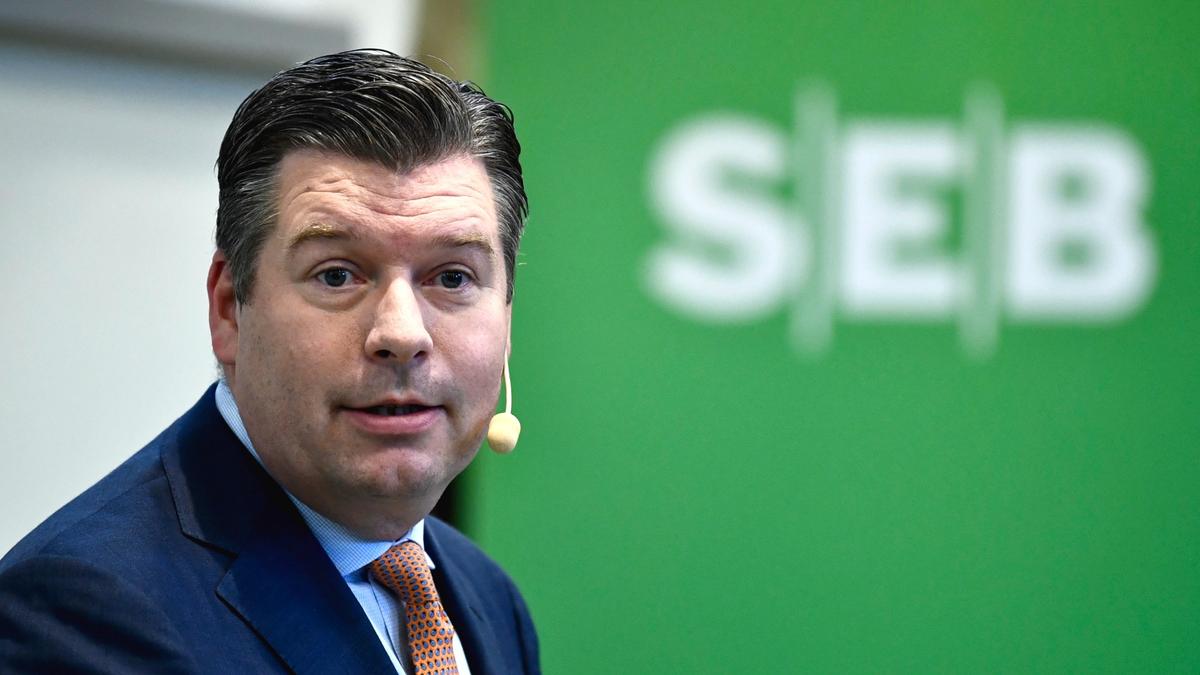 SEB:s vd Johan Torgeby. (Foto: TT)