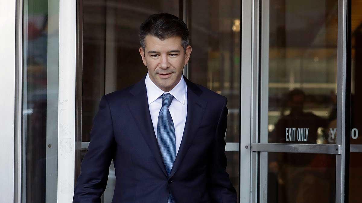 Ubers tidigare vd och medgrundare, Travis Kalanick, lämnar nu styrelsen i Uber. (Foto: TT