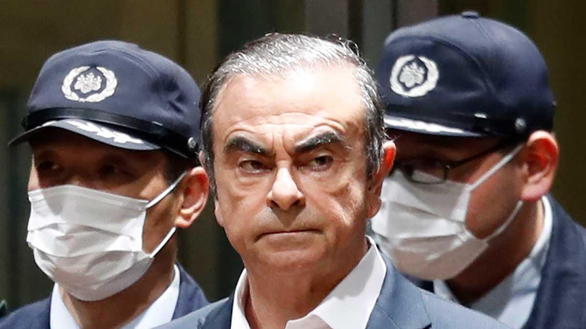 Carlson Ghosn flydde till Libanon strax innan nyår, anklagad för ekonomiska oegentligheter. (Foto: TT)