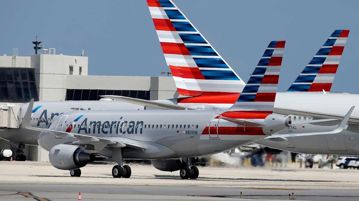 American Airlines tänker låta sina anställda få en del av kompensationen från Boeing för markbundenheten av 737 Max-modellen. (Foto: TT)