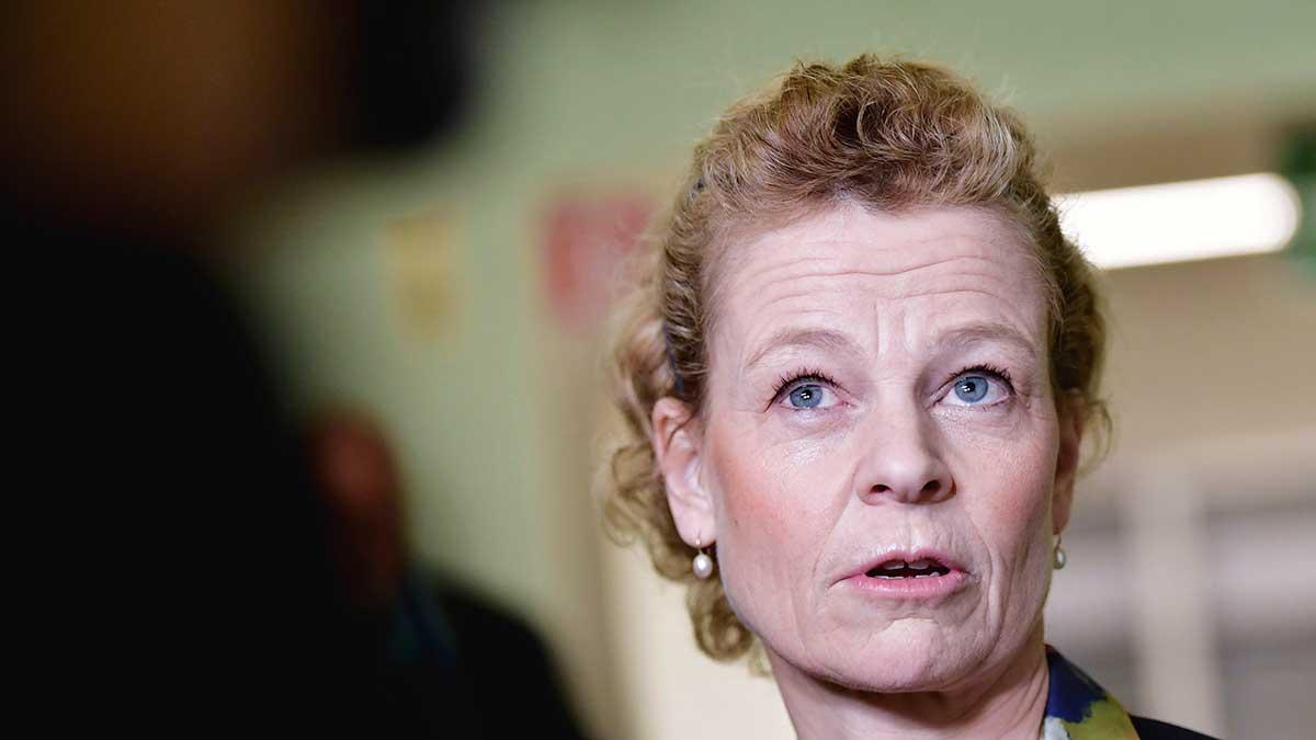 Postnords vd Annemarie Gardshol. (Foto: TT)