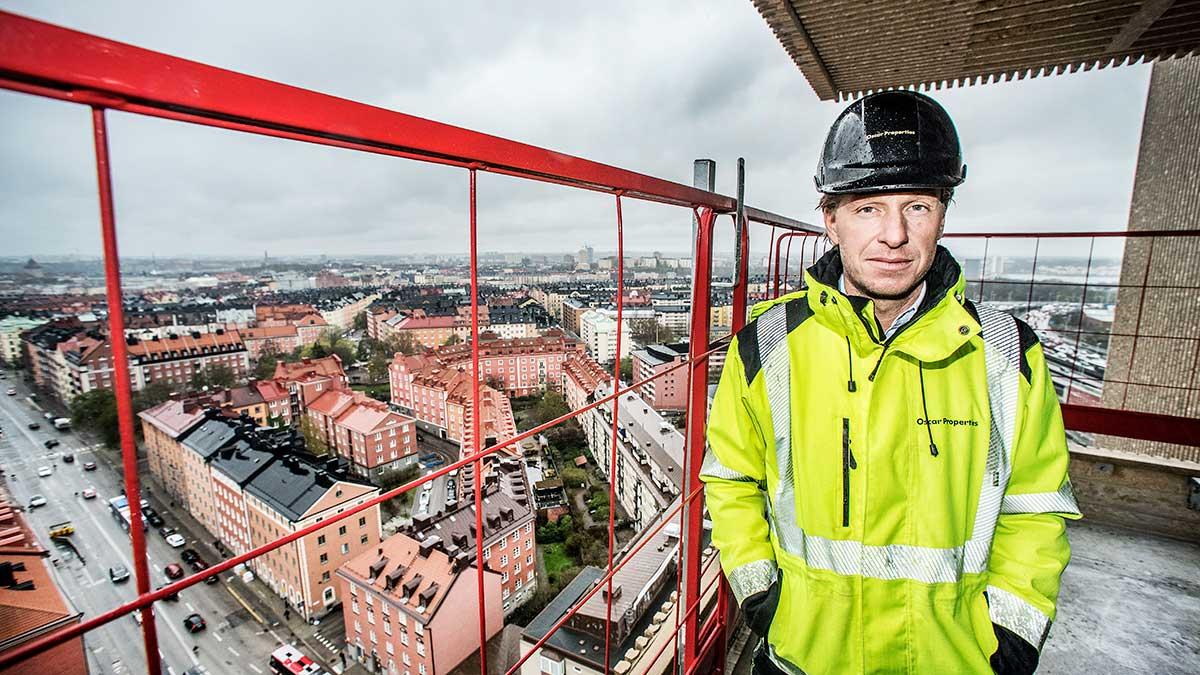 Oscar Properties, där Oscar Engelbert är (bilden) är vd och grundare, är i trångmål med sin egen skatterådgivare, som gått till domstol för att driva in fordringar på drygt 660 000 kronor. (Foto: TT)