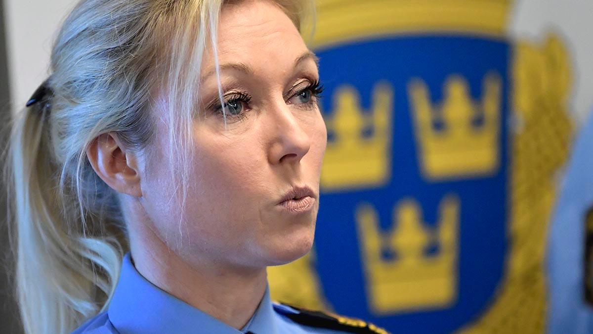 "Jag skulle vilja peka på att även näringslivet behöver få upp ögonen för vad som sker", säger Linda H Staaf, underrättelsechef på Noa, polisens Nationella operativa avdelning, till Di. (Foto: TT)