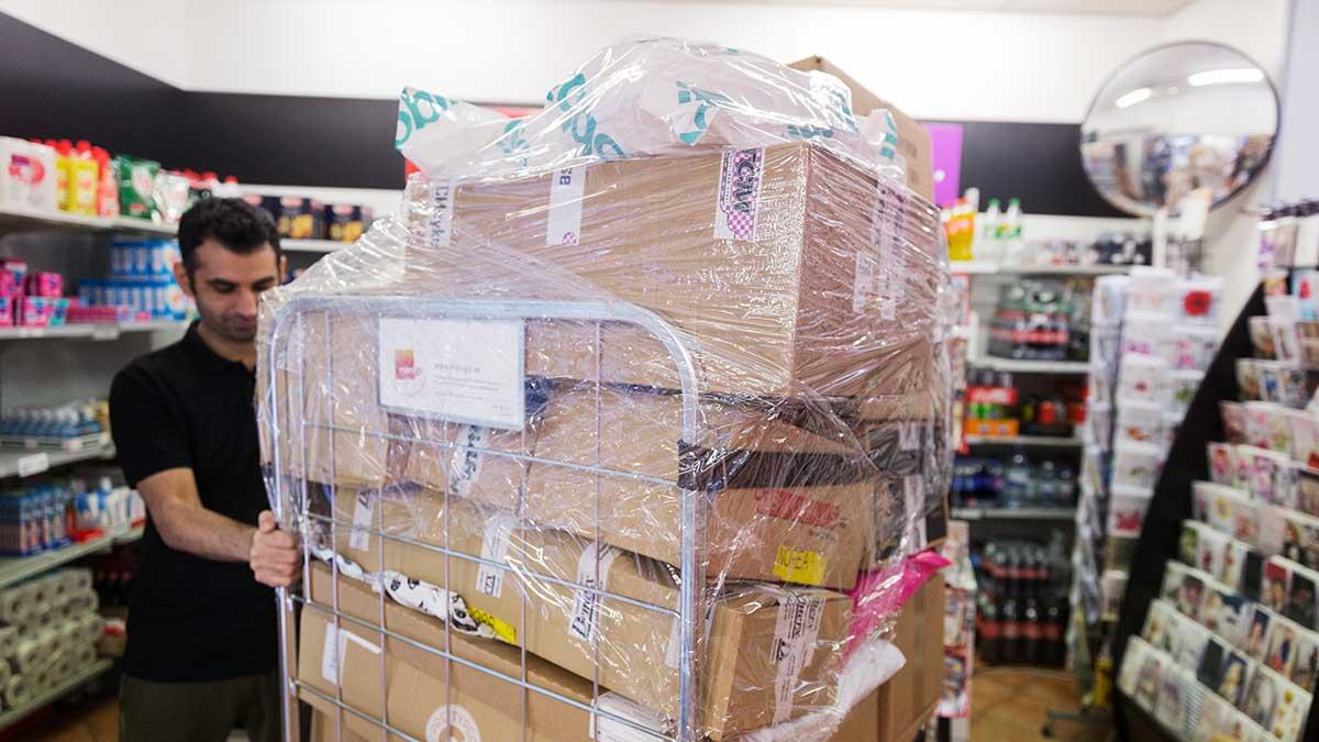 Pandemin har utlöst en e-handelsrusch som nu slår rekord på rekord. (Foto: TT)
