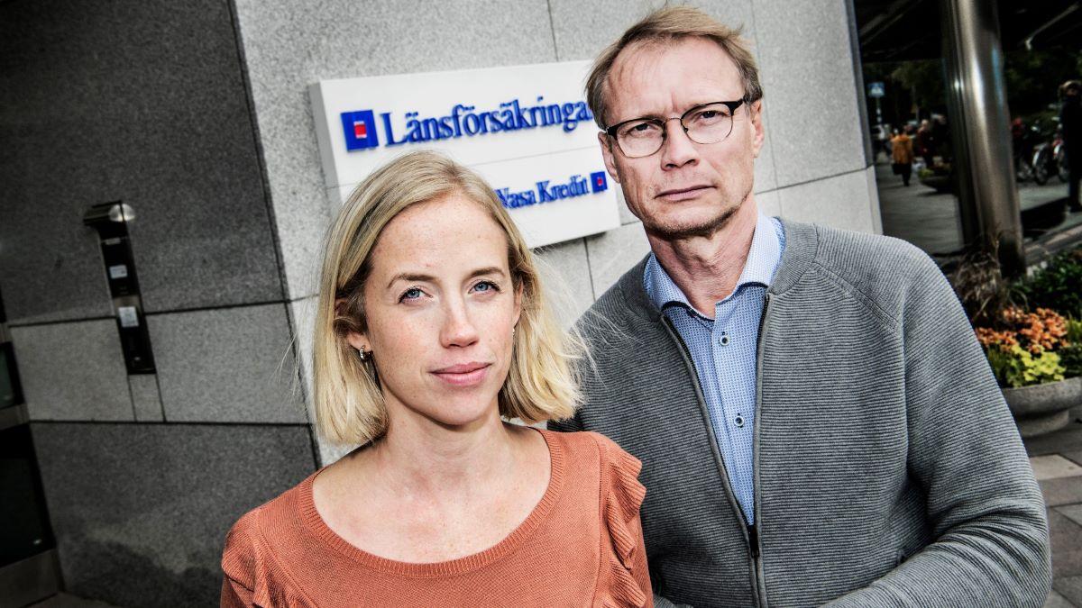 ”Investeringar i fossila bolag är både en klimatrisk och en finansiell risk”, säger Sofia Aulin, ansvarig för hållbarhetsfrågor på Länsförsäkringars fondbloag (Foto: TT).