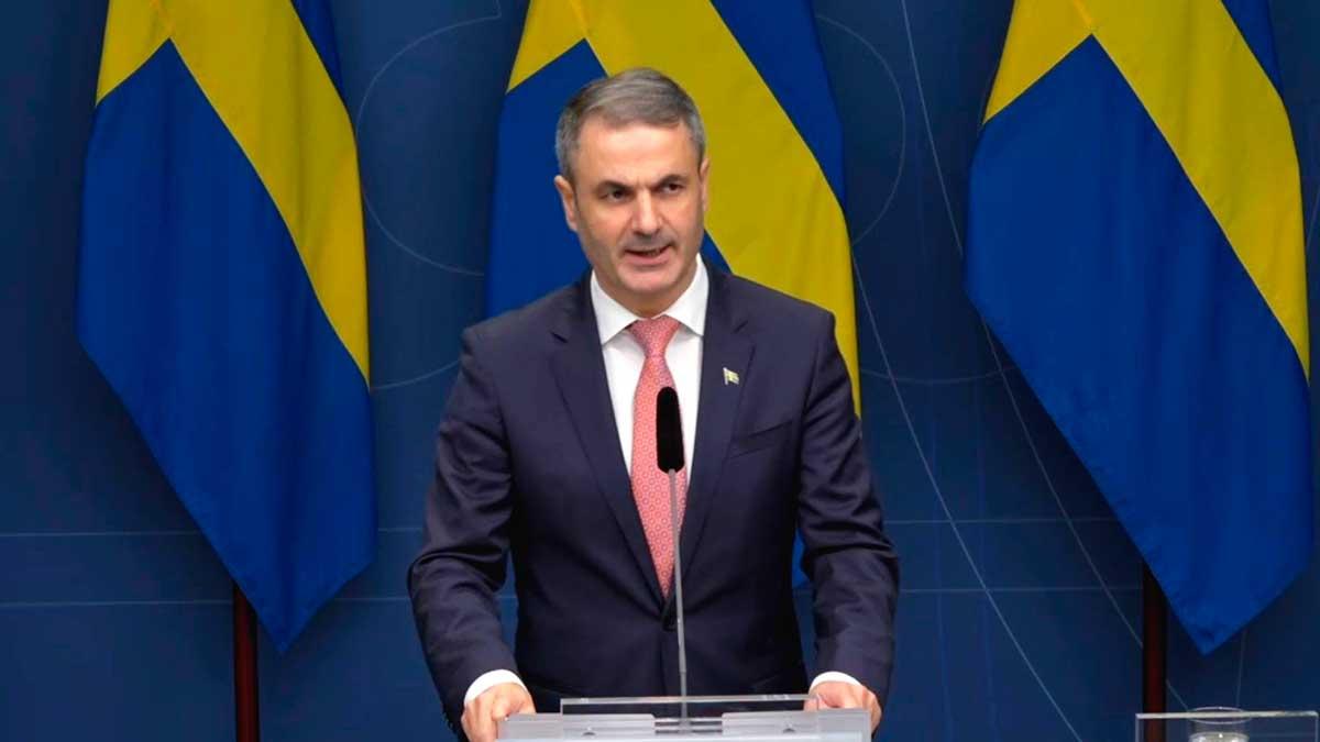 "Går det inte att handla utan att undvika trängsel, då ska du inte handla", är deklarerar näringsminister Ibrahim Baylan. (Foto: TT)