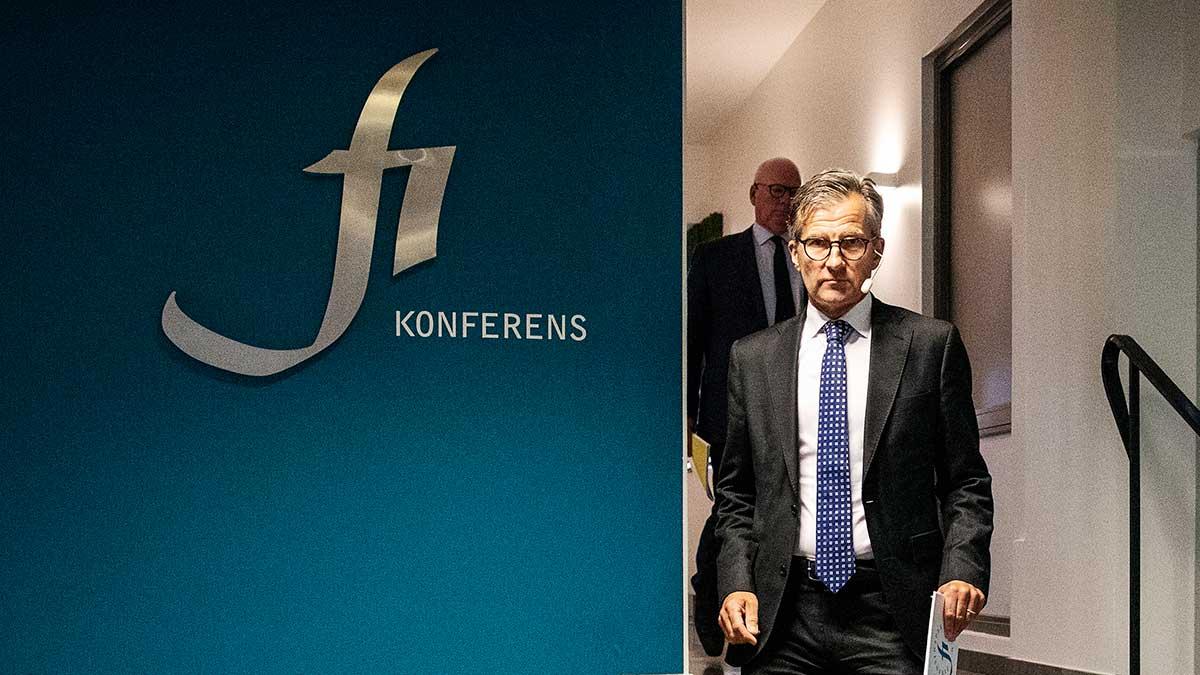 FI-chefen Erik Thedéen ser ökade risker och varnar nu för bakslag med de stigande bostadspriserna, som han anser är ett dåligt tecken för samhällsekonomin. (Foto: TT)