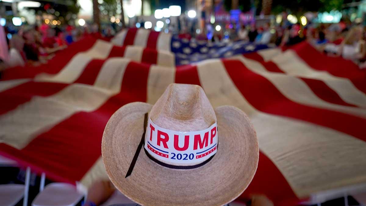 Senaste nytt i USA-valet är att Trump utropas som vinnare i den stora delstaten Texas. (Foto: TT)