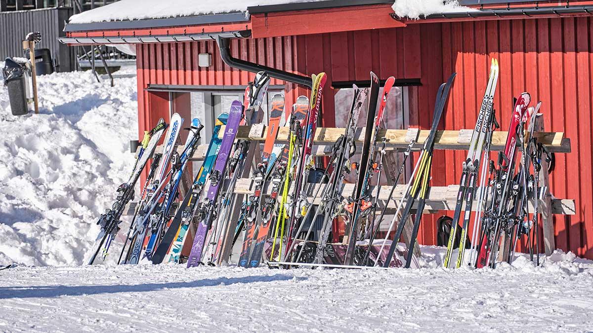 Julresandet minskad drastiskt i år. Utom till fjällen, dit reste folk som vanligt, visar statistik. (Foto: TT)