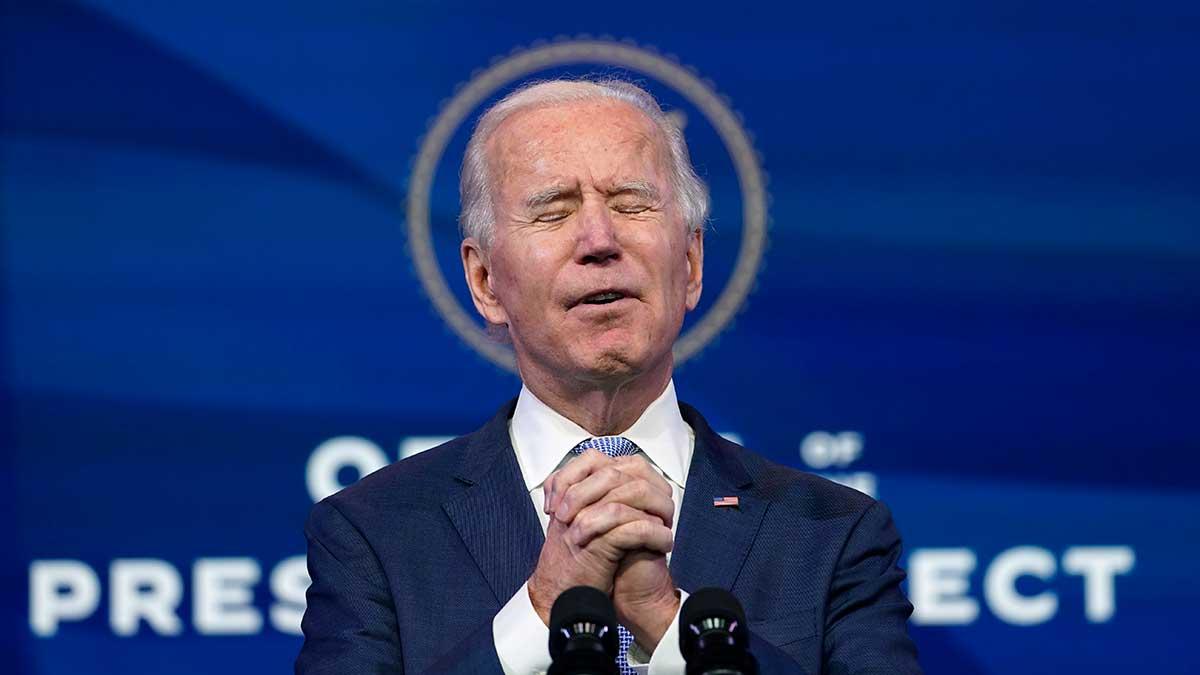 USA:s kongress har nu formellt godkänt demokraten Joe Bidens seger i presidentvalet. (Foto: TT)