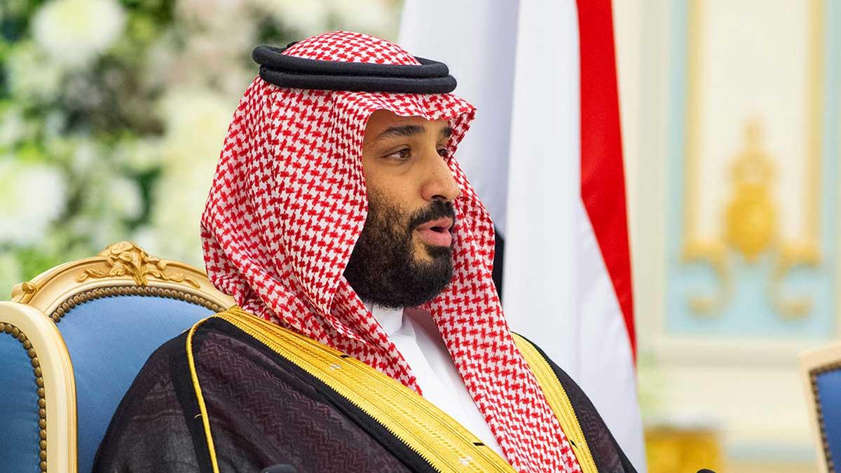 Saudiarabiens kronprins Mohammed bin Salman.