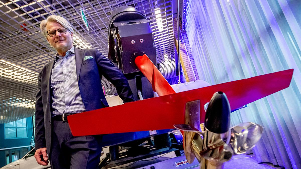 Mats Eriksson på båtbranschens riksförbund Sweboat gör bedömningen att försäljningen ökade med 25 procent förra året. (Foto: TT)