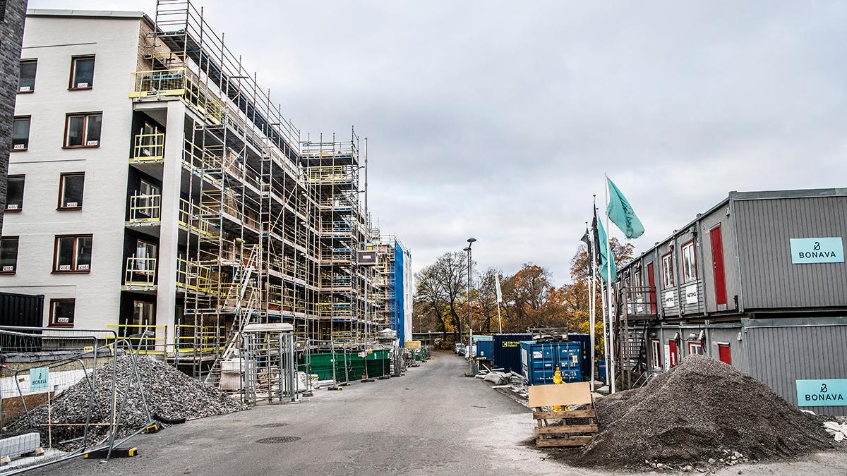 Bostadsbygge i Stockholm