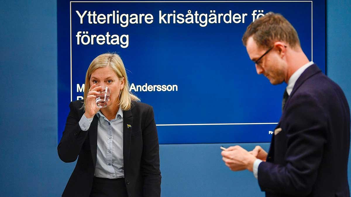 Finansminister Magdalena Andersson (S)