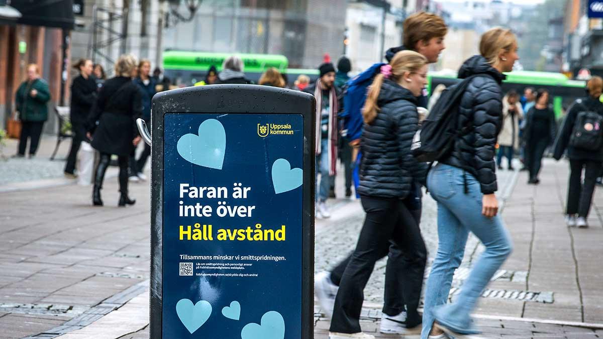 Sverige smittspridning