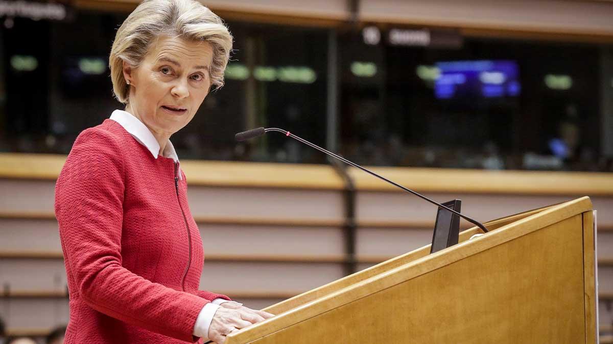 EU-kommissionens ordförande Ursula von der Leyen