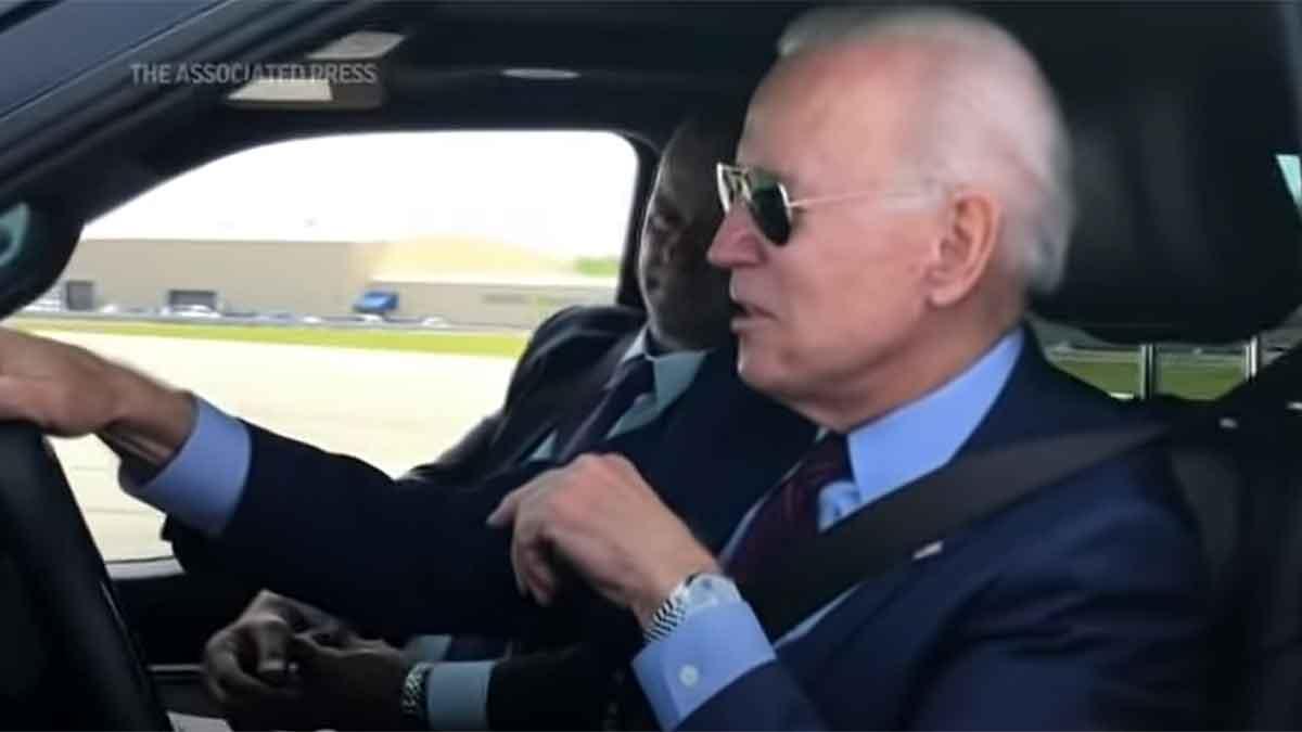 Biden F-150 Lightning