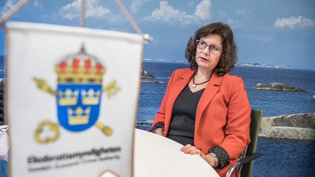 Ekobrottsmyndighetens generaldirektör Monica Rodrigo