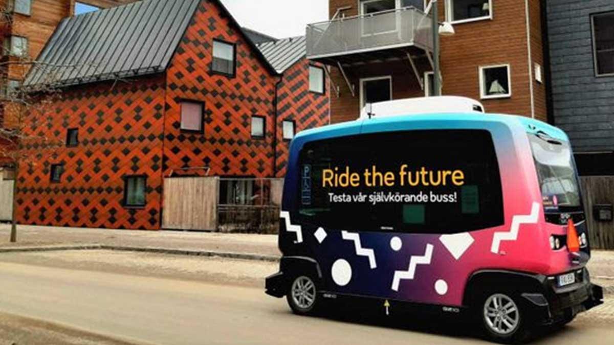 Självkörande bussar i Linköping