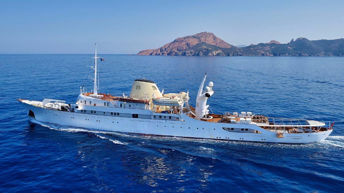 Världens mest berömda superyacht - Christina O