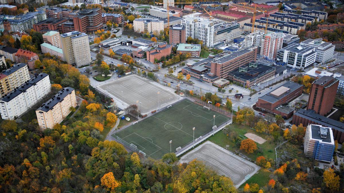 Veidekke rustar upp Stadshagen i Stockholm