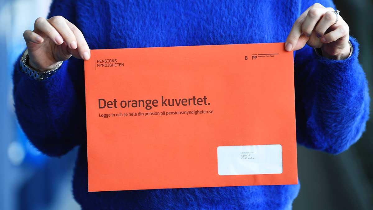 Orange kuvert