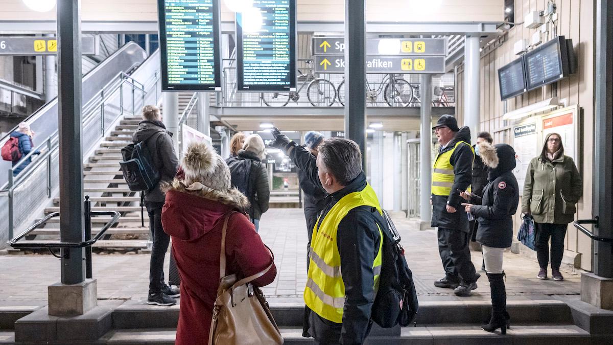 Inställda tåg blev effekten av det nya schemaläggningssystemet hos SJ.