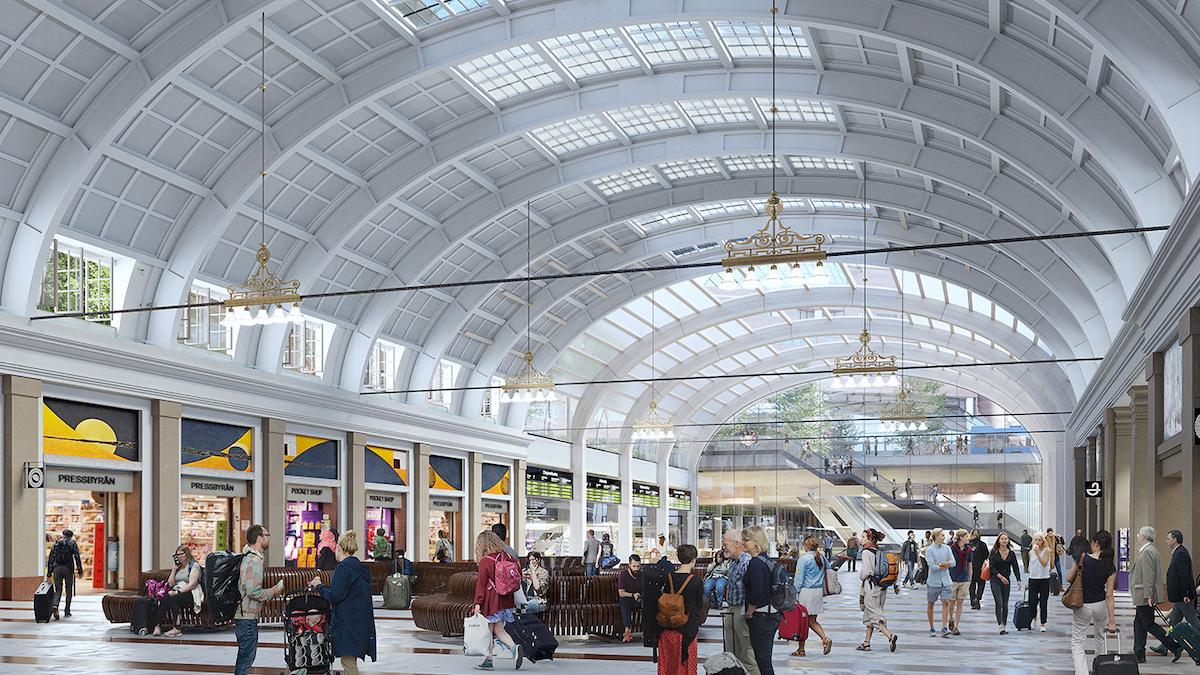 I dag presenteras det vinnande förslaget för utvecklingen av Centralstaden i Stockholm, projektet omfattar Stockholms Centralstation och centralstationsområdet