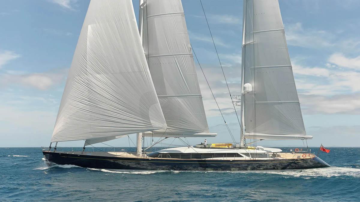 vacker segelyacht