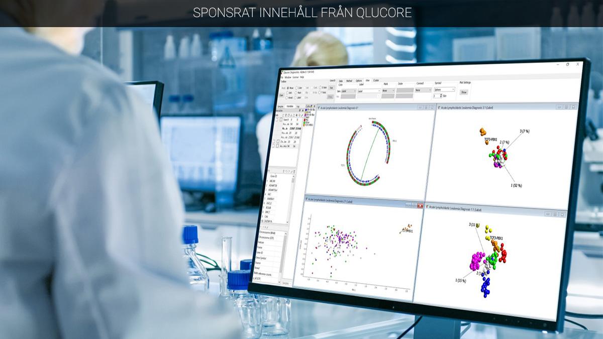 Qlucore visualisering av data